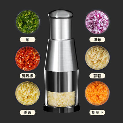 Efficient Garlic Prep Chopper