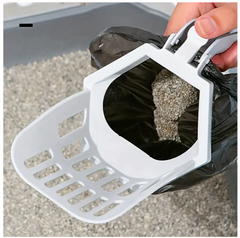 All-in-One Cat Litter Shovel Set with Removable Bin