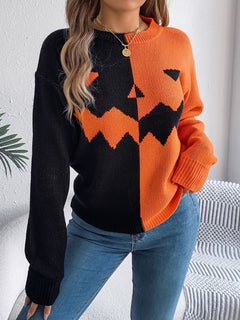 Pumpkin Pullover Sweater