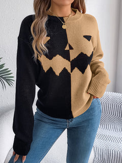 Pumpkin Pullover Sweater